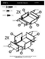 Предварительный просмотр 10 страницы BUSH FURNITURE A186386C Assembly Manual