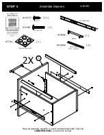 Предварительный просмотр 12 страницы BUSH FURNITURE A186386C Assembly Manual