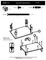 Предварительный просмотр 20 страницы BUSH FURNITURE A186386C Assembly Manual