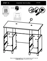 Предварительный просмотр 26 страницы BUSH FURNITURE A186386C Assembly Manual