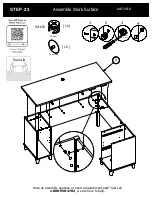 Предварительный просмотр 31 страницы BUSH FURNITURE A187451D Assembly Manual