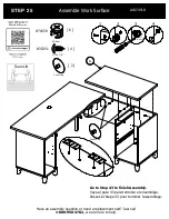 Предварительный просмотр 33 страницы BUSH FURNITURE A187451D Assembly Manual