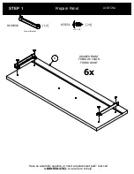 Предварительный просмотр 12 страницы BUSH FURNITURE A192374A Manual