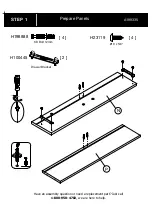 Предварительный просмотр 9 страницы BUSH FURNITURE A199335 Assembly Manual