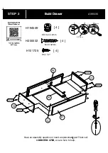 Предварительный просмотр 10 страницы BUSH FURNITURE A199335 Assembly Manual