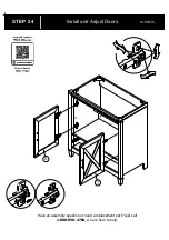 Предварительный просмотр 32 страницы BUSH FURNITURE A199335 Assembly Manual