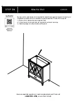 Предварительный просмотр 34 страницы BUSH FURNITURE A199335 Assembly Manual