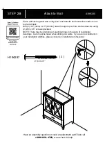 Предварительный просмотр 36 страницы BUSH FURNITURE A199335 Assembly Manual