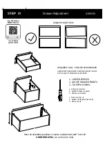 Предварительный просмотр 39 страницы BUSH FURNITURE A199335 Assembly Manual