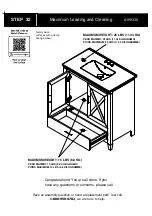 Предварительный просмотр 40 страницы BUSH FURNITURE A199335 Assembly Manual