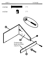 Предварительный просмотр 19 страницы BUSH FURNITURE Kathy Ireland Home A170476 Manual