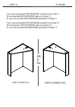 Предварительный просмотр 22 страницы BUSH FURNITURE Kathy Ireland Home A170476 Manual