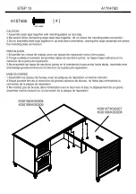 Предварительный просмотр 27 страницы BUSH FURNITURE Kathy Ireland Home A170476 Manual