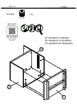 Предварительный просмотр 25 страницы BUSH FURNITURE Kathy Ireland Home MDF127MG Manual