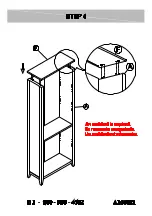 Предварительный просмотр 13 страницы BUSH FURNITURE Kathy Ireland Office KI20111 Manual