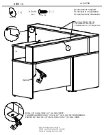 Предварительный просмотр 20 страницы BUSH FURNITURE WC12976 Assembly Instructions Manual