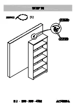 Предварительный просмотр 19 страницы BUSH FURNITURE WC31466 Assembly Instructions Manual