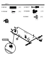 Предварительный просмотр 12 страницы BUSH FURNITURE WC31896-03 Assembly Instructions Manual