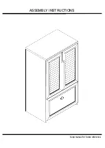 BUSH FURNITURE WC53280 Assembly Instructions Manual предпросмотр