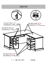 Предварительный просмотр 50 страницы BUSH FURNITURE WC65570 Manual