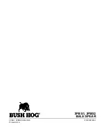 Предварительный просмотр 46 страницы Bush Hog 3PBS1 Operator'S Manual