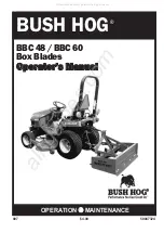 Bush Hog BBC 48 Operator'S Manual preview