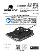 Bush Hog BCSS Series Operator'S Manual preview