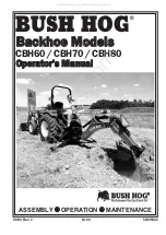 Предварительный просмотр 1 страницы Bush Hog CBH60 Operator'S Manual