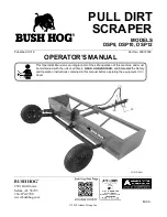 Предварительный просмотр 1 страницы Bush Hog DSP10 Operator'S Manual