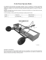 Предварительный просмотр 2 страницы Bush Hog DSP10 Operator'S Manual