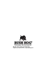 Preview for 32 page of Bush Hog estate series Operator'S Manual