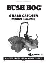 Preview for 1 page of Bush Hog GC-250 Assembly Operation Maintenance Manual