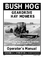 Bush Hog GHM 1800 SERIES Operator'S Manual предпросмотр