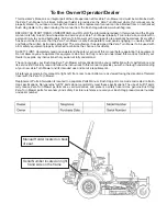 Preview for 5 page of Bush Hog HDC2361FX Operator'S Manual