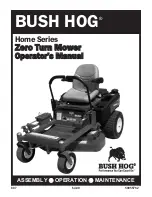 Bush Hog Home Series Operator'S Manual preview