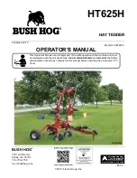 Bush Hog HT625H Operator'S Manual предпросмотр