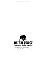 Preview for 12 page of Bush Hog MPG 600 Operator'S Manual