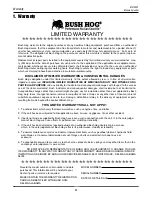 Preview for 4 page of Bush Hog MS1300P Operator'S Manual