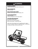 Предварительный просмотр 15 страницы Bush Hog Off Road Utility Vehicle 4430 Operator'S Manual