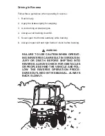 Предварительный просмотр 41 страницы Bush Hog Off Road Utility Vehicle 4430 Operator'S Manual