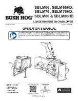 Предварительный просмотр 1 страницы Bush Hog SBLM66 Operator'S Manual