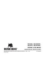 Preview for 36 page of Bush Hog SBLM66 Operator'S Manual