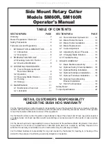 Preview for 3 page of Bush Hog SM 60 Operator'S Manual