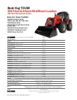 Bush Hog TOUGH 5045 Specifications предпросмотр