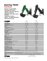 Preview for 1 page of Bush Hog TOUGH BH850 Specifications