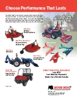 Preview for 6 page of Bush Hog Tough ES1644 Brochure