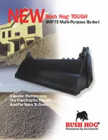 Предварительный просмотр 1 страницы Bush Hog Tough SMP73 Brochure