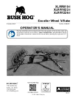 Bush Hog XLRR1022-I Operator'S Manual preview