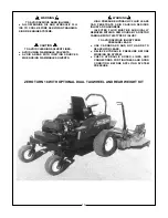 Preview for 19 page of Bush Hog ZERO TURN MOWERS Operator'S Manual