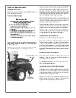 Preview for 20 page of Bush Hog ZERO TURN MOWERS Operator'S Manual